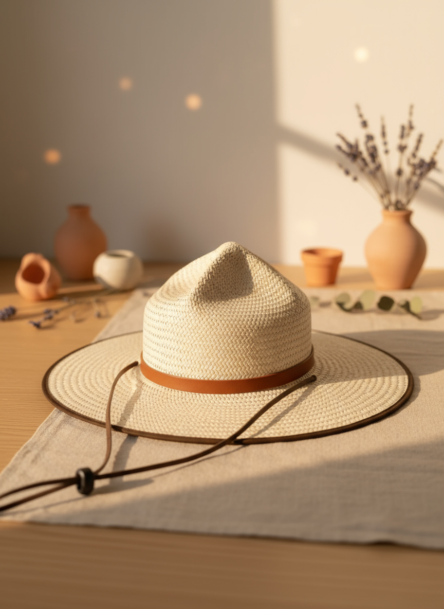 Sombrero Cuatro Pedradas en Toquilla Natural