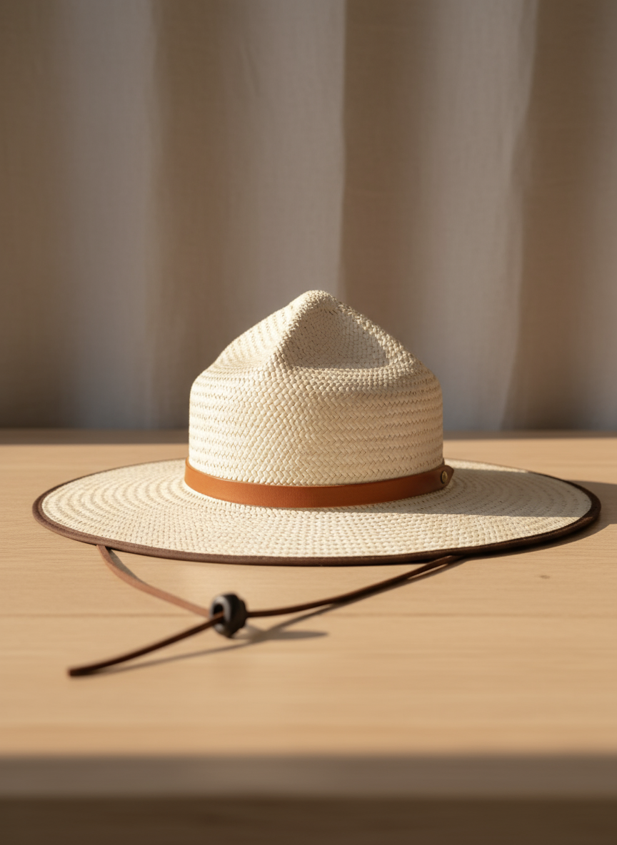 Sombrero Cuatro Pedradas en Toquilla Natural