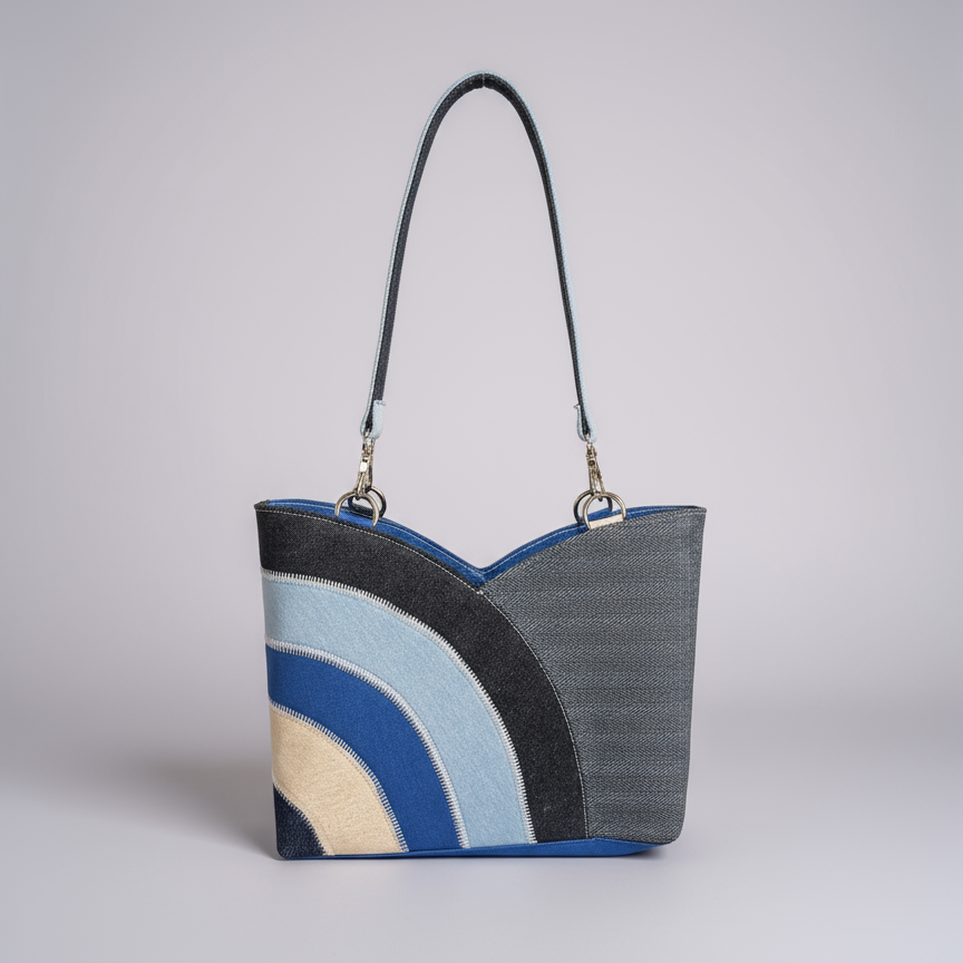 Cartera Sandy – Horizonte Indigo Doble diseño