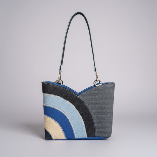 Cartera Sandy – Horizonte Indigo Doble diseño