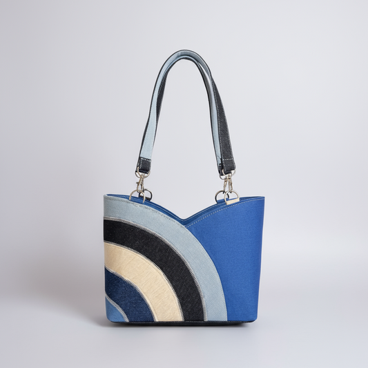 Cartera Sandy – Cielo y Mar Doble diseño