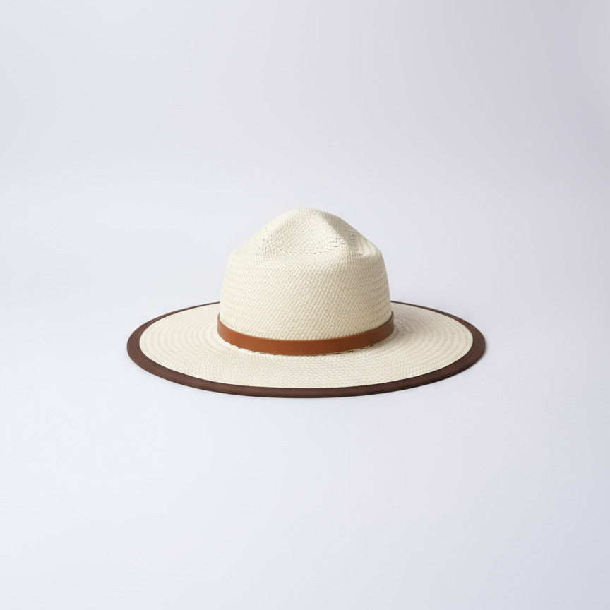 Sombrero Cuatro Pedradas en Toquilla Natural